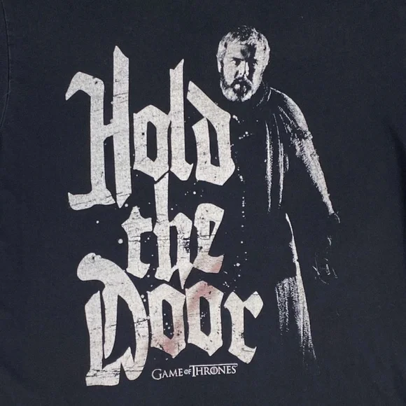 Game of Thrones “Hold The Door” Men’s T-Shirt - Picture 2 of 5